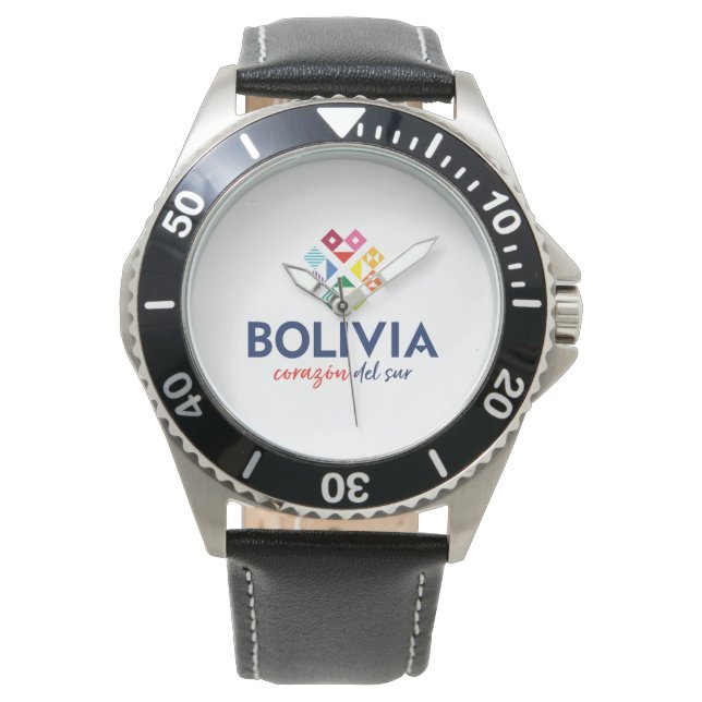 Reloj De Pulsera Bolivia corazón del sur (Anverso)