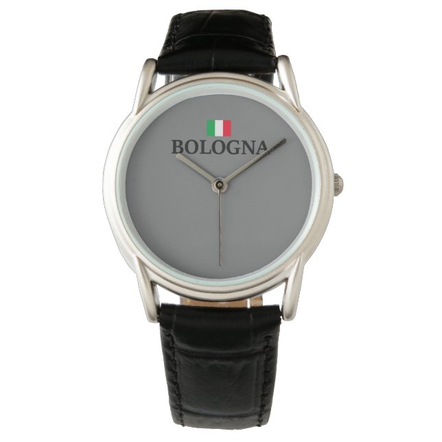 Reloj De Pulsera Bolonia Italia, me encanta Bolonia (Anverso)