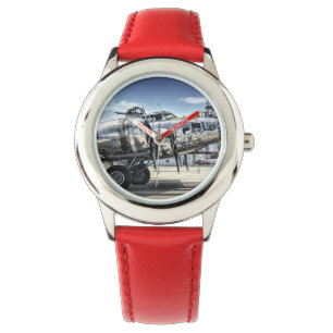 Reloj De Pulsera Bombardero clásico b-17 wwii