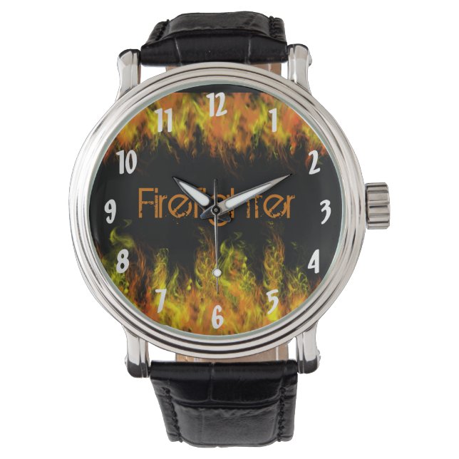 Reloj De Pulsera Bombero (Anverso)