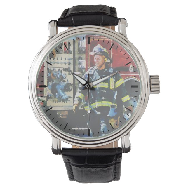 Reloj De Pulsera Bombero (Anverso)