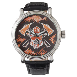 Reloj De Pulsera Bombero. Bomberos. Idea de regalo.