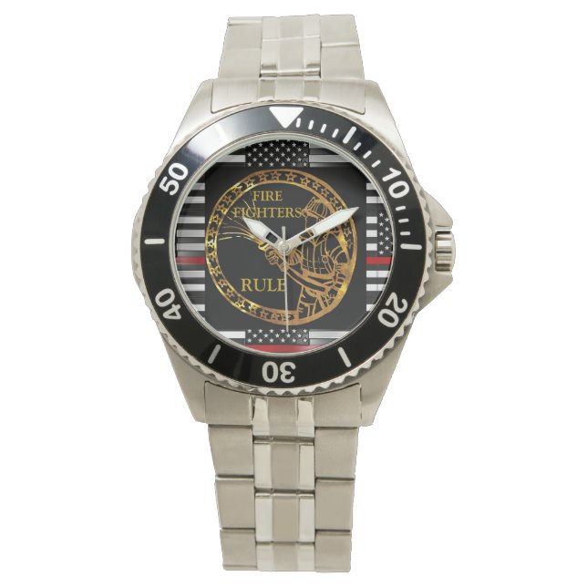 Reloj De Pulsera Bomberos  (Anverso)