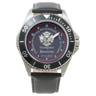 Reloj De Pulsera Bomberos de jubilación conservan lo conmemorativo