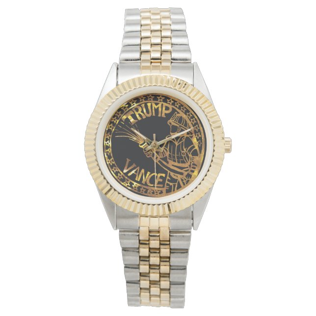 RELOJ DE PULSERA BOMBEROS PARA TRUMP (Anverso)