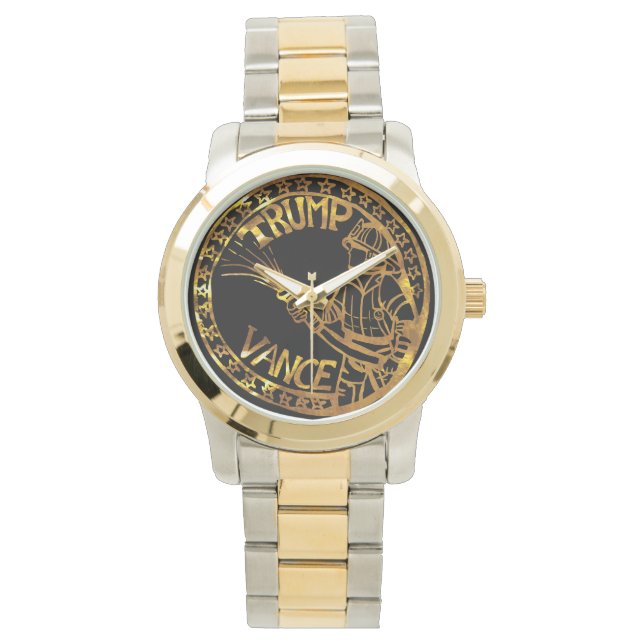 RELOJ DE PULSERA BOMBEROS PARA TRUMP (Anverso)
