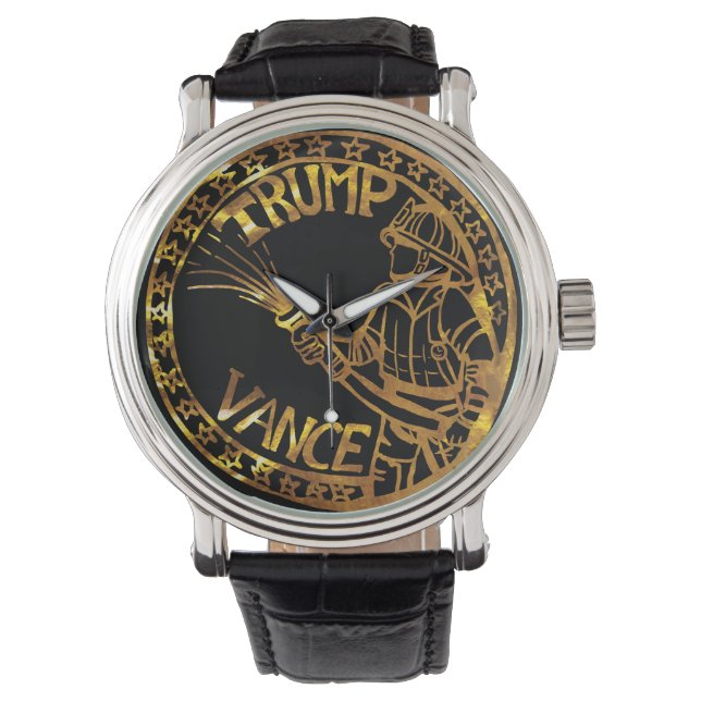 RELOJ DE PULSERA BOMBEROS PARA TRUMP (Anverso)