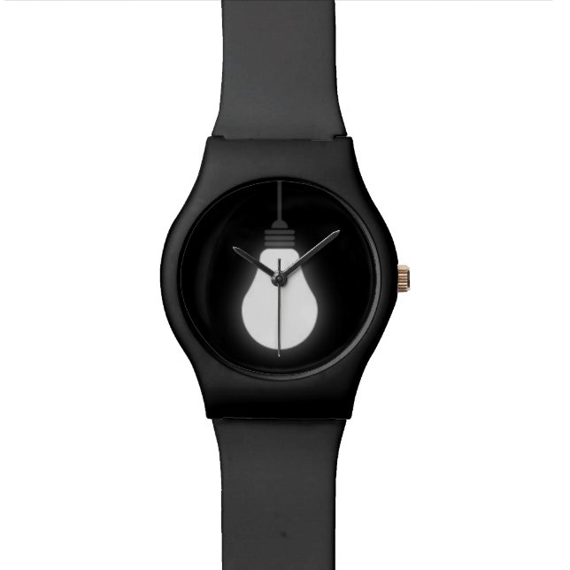 Reloj De Pulsera Bombilla (De cerca)