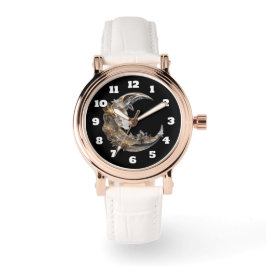 Reloj De Pulsera Bonita cara en la luna