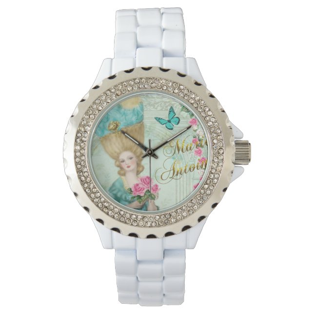 Reloj De Pulsera Bonito Diamante de imitación Watch Mint Dream (Anverso)