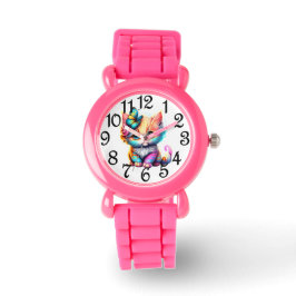 Reloj De Pulsera Bonito Kitty
