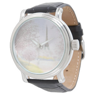 Reloj De Pulsera Bonito París En Pasteles