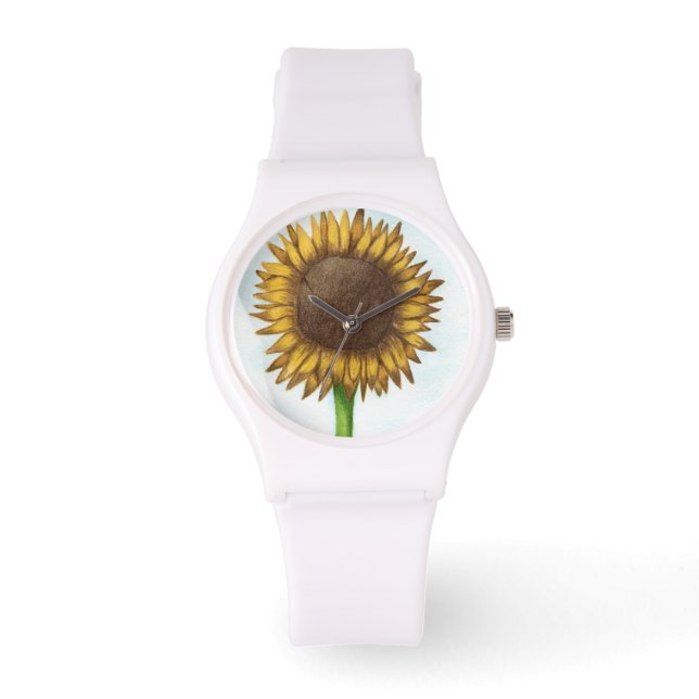 Reloj De Pulsera Bonito Sunflower (Anverso)
