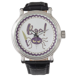 Reloj De Pulsera Boo divertido personaje de araña de Halloween mano
