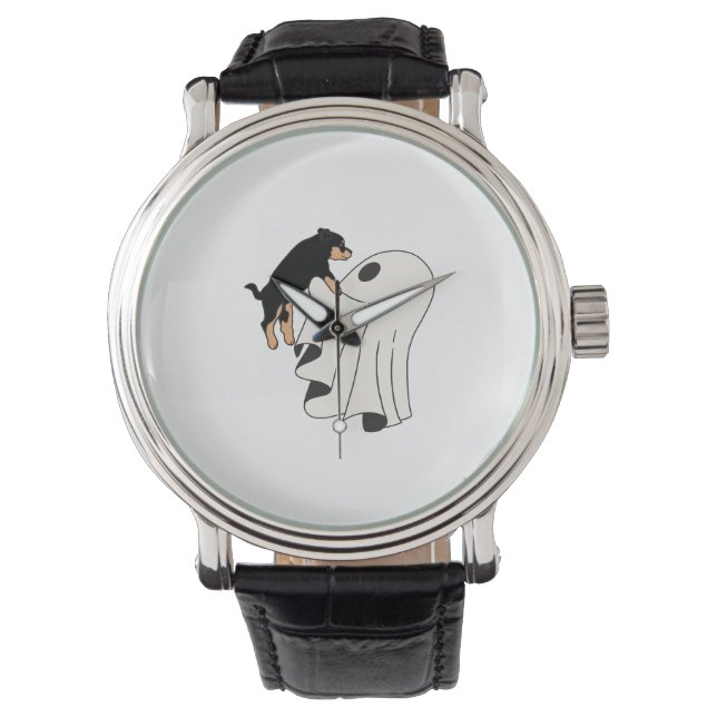 Reloj De Pulsera Boo Dog Halloween Dog Spooki (Anverso)