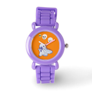 Reloj De Pulsera Boo Ghost UK 31 Spooky USA Skull Octubre Halloween