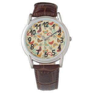 Reloj De Pulsera Boomerangs y estrellas