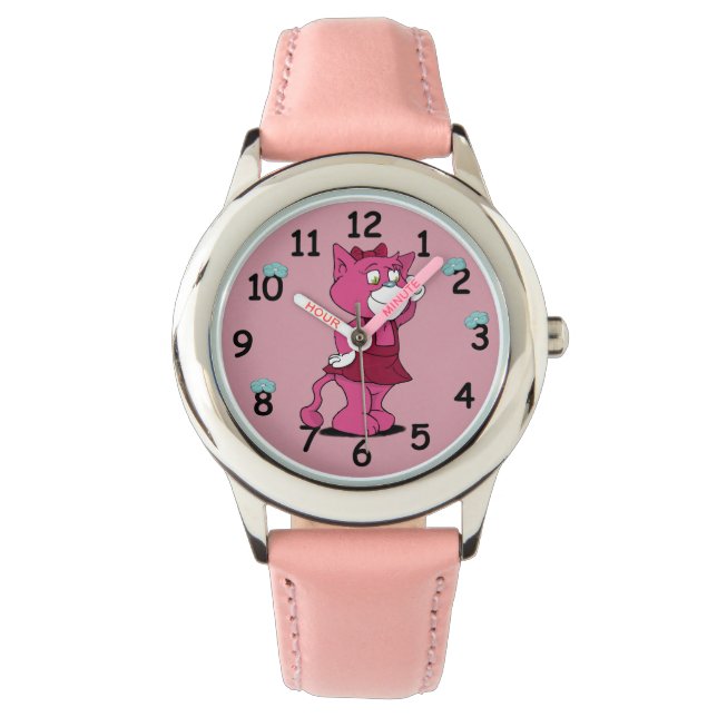 Reloj De Pulsera Boomi Cats (Anverso)