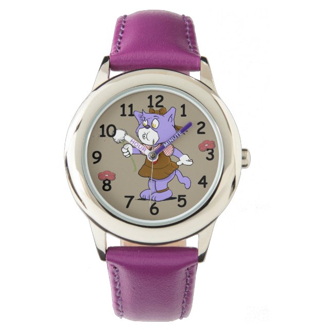 Reloj De Pulsera Boomi Cats (Anverso)