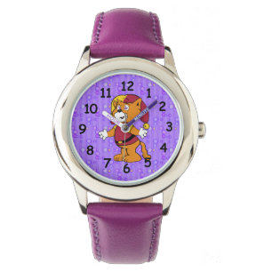 Reloj De Pulsera Boomi Cats Writing Watch