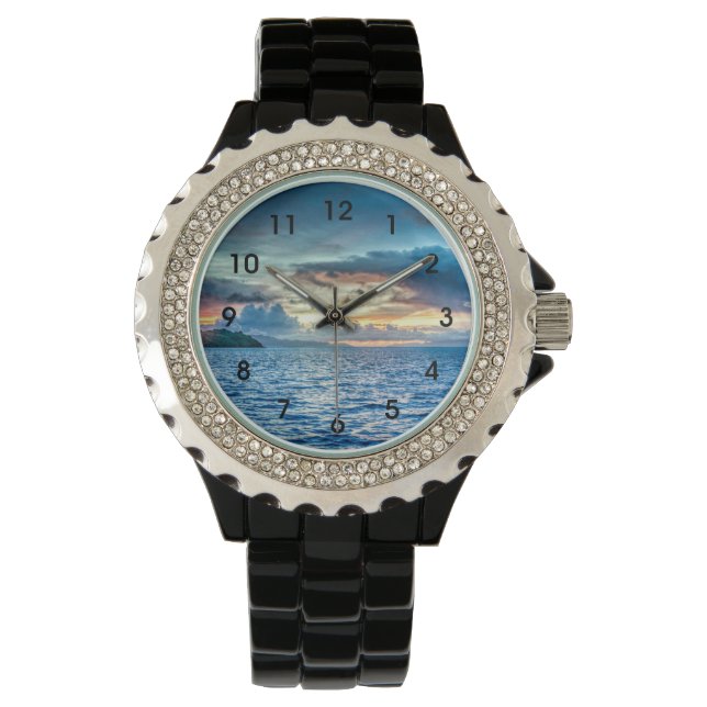 Reloj De Pulsera Bora Bora Sunset (Anverso)