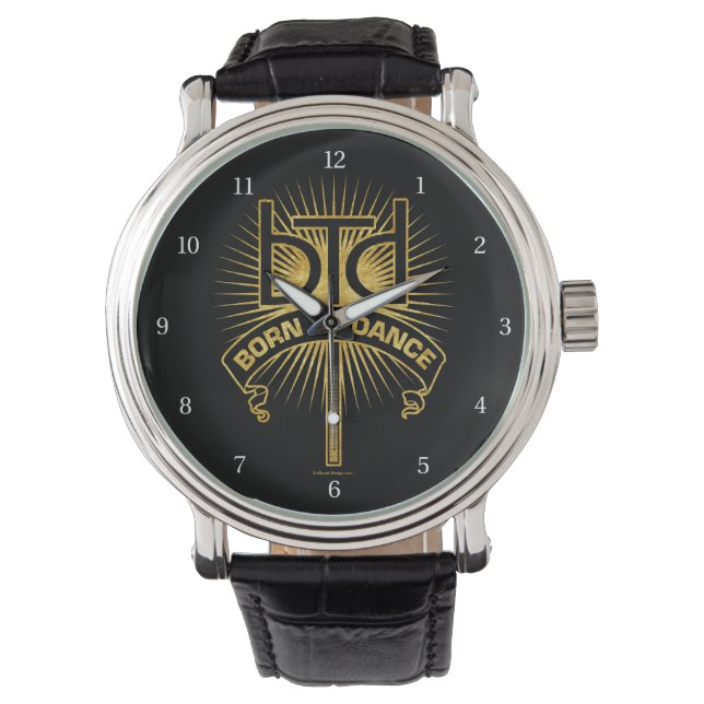 Reloj De Pulsera Born To Dance (Gold) (Anverso)