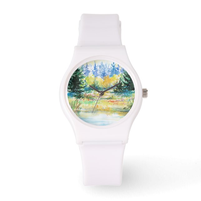 Reloj De Pulsera Bosque (Anverso)