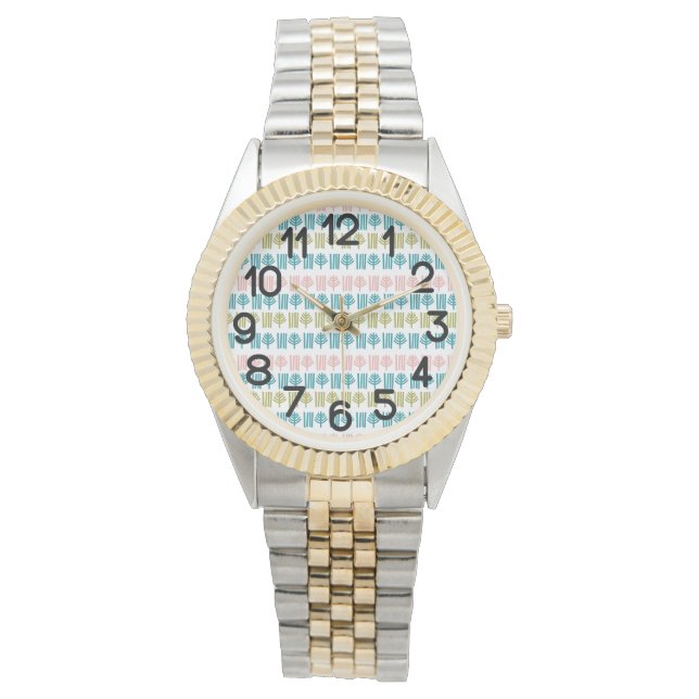 Reloj De Pulsera Bosque de navidades (Anverso)