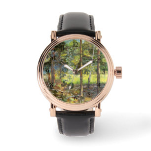 Reloj De Pulsera Bosque de pinos