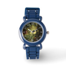 Bosque oculto - Bezel con números negros Watch