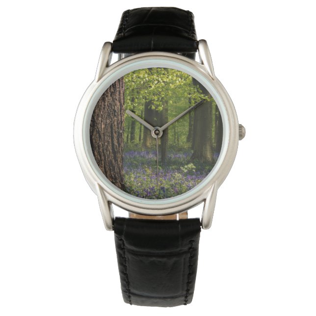 Reloj De Pulsera Bosques | Bluebells en Bélgica (Anverso)