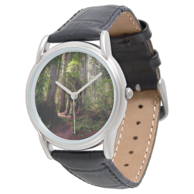 Reloj De Pulsera Bosques | Redwood Forest California (Angular)