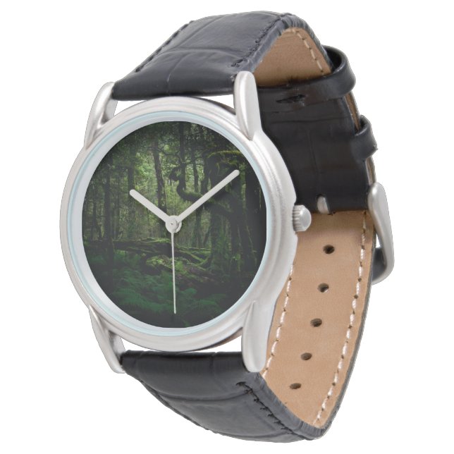 Reloj De Pulsera Bosques | Routeburn Track Fiordland Parque naciona (Angular)