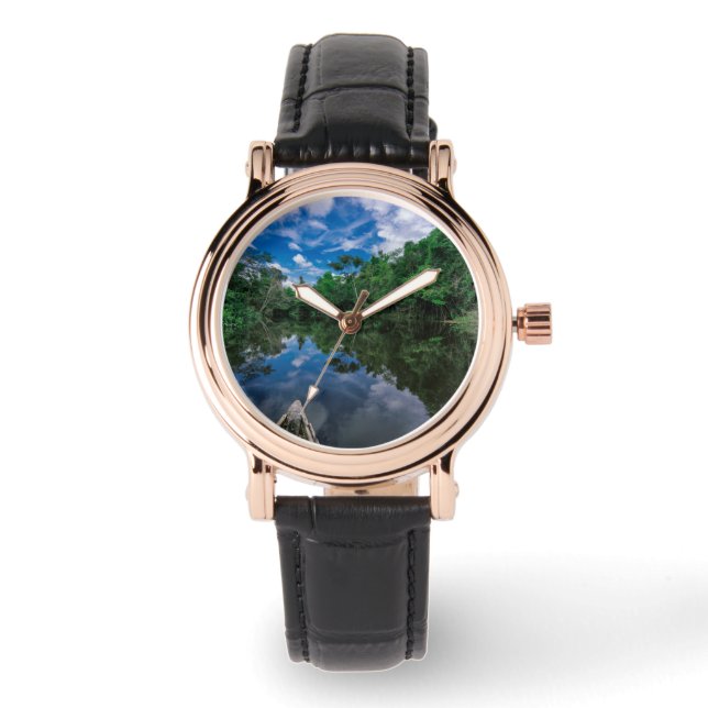 Reloj De Pulsera Bosques | Selva de selva peruana (Anverso)
