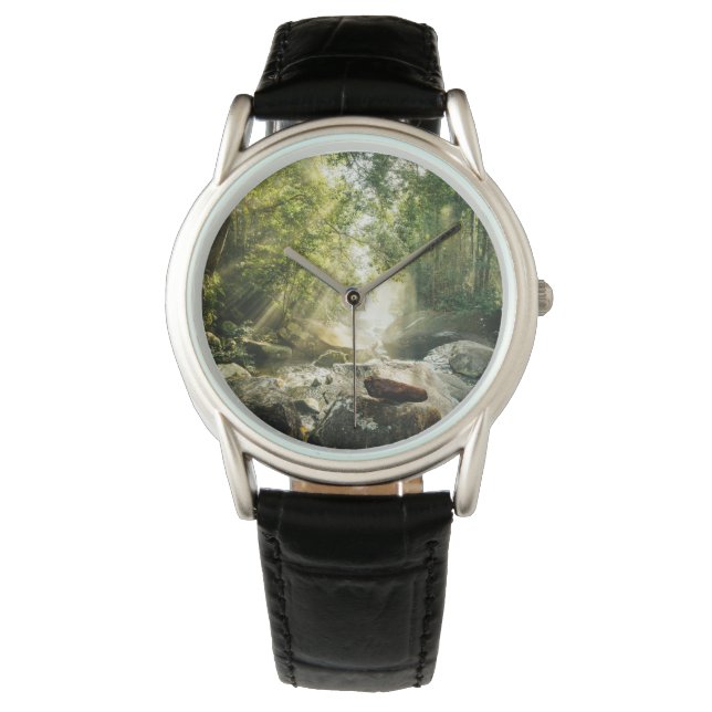 Reloj De Pulsera Bosques | Selva tropical de selva (Anverso)