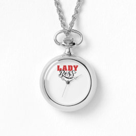 Reloj De Pulsera Boss Lady Mindset – Powerful Women Quote Design