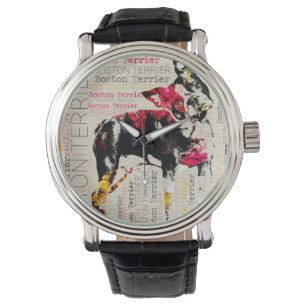 Reloj De Pulsera Boston adorable Terrier