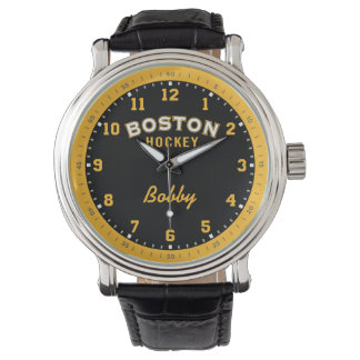 Reloj De Pulsera Boston Hockey 12 Hour Watch
