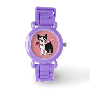 Reloj De Pulsera Boston Terrier