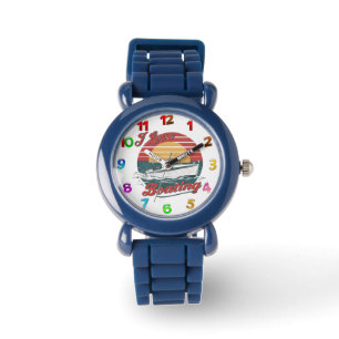 Reloj De Pulsera Bote de amor oceánico