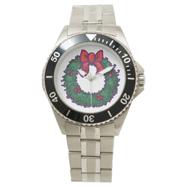 Reloj De Pulsera Boughs de Holly (Anverso)