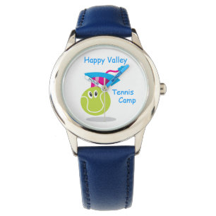 Reloj De Pulsera Bouncee™ sonriente pelota de tenis_personalizada