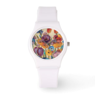 Reloj De Pulsera Bouquet de flores coloridas
