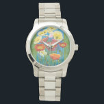 Reloj De Pulsera Bouquet en la frontera I<br><div class="desc">Floral</div>