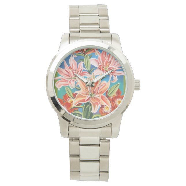 Reloj De Pulsera Bouquet en la frontera II (Anverso)
