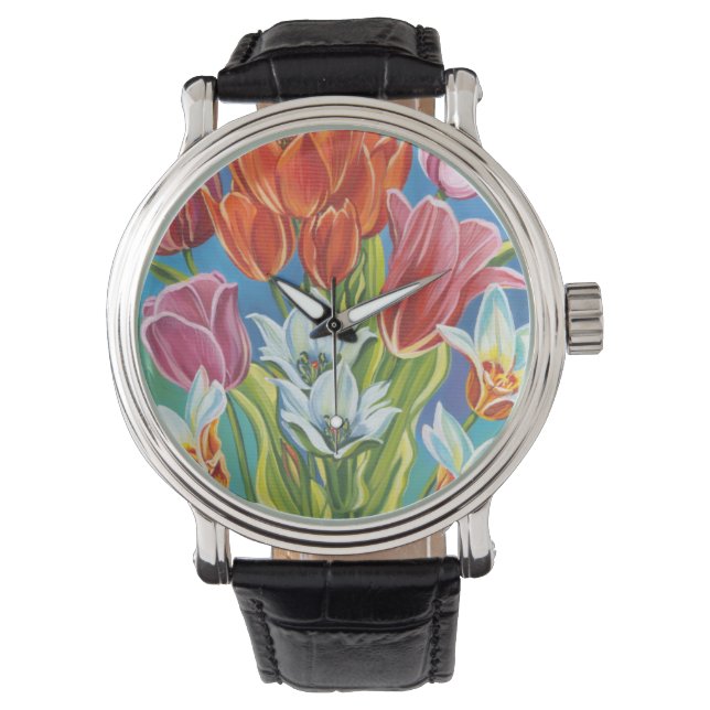 Reloj De Pulsera Bouquet en la frontera III (Anverso)