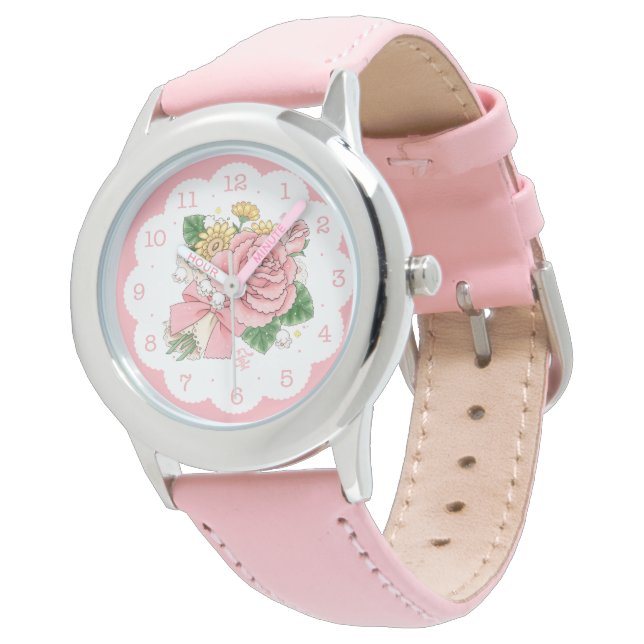 Reloj De Pulsera Bouquet (rosa) (Angular)
