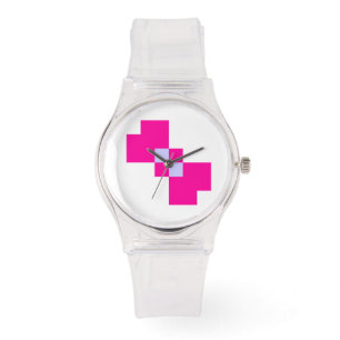 Reloj De Pulsera Bow de píxeles de 8 bits