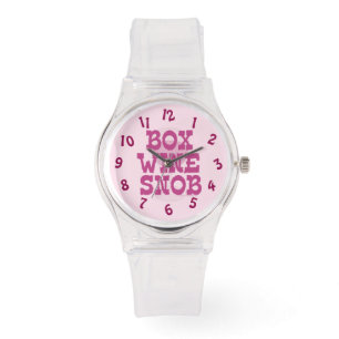 Reloj De Pulsera Box Wine Snob