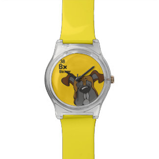 Reloj De Pulsera Boxeador - la tabla del perro
